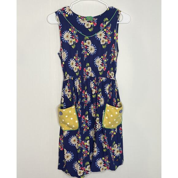 435 Matilda Jane Girls Happy and Free Almond Sables Dress Size 14 - Picture 1 of 9